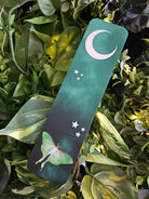 BOOKMARK: Luna Moth and Celestial Moon