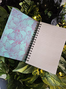 4x6 HANDMADE SPIRAL NOTEBOOK: AnxieTEA Teal 'Tea' Can Acornandcrowstudio