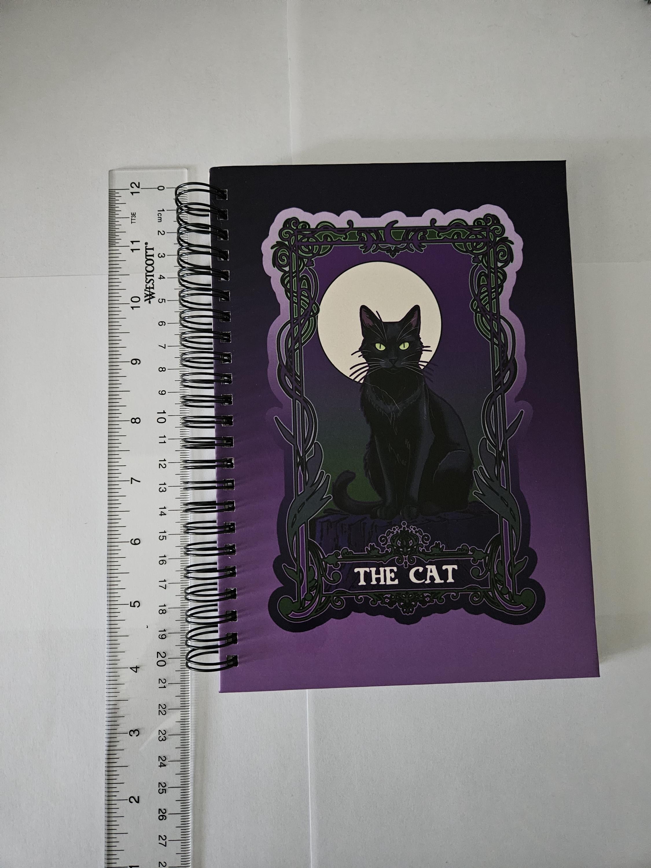 REUSABLE STICKER BOOK A5 : The Cat Tarot Card
