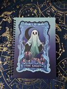 REUSABLE STICKER BOOK A5 : The Ghost Tarot Card