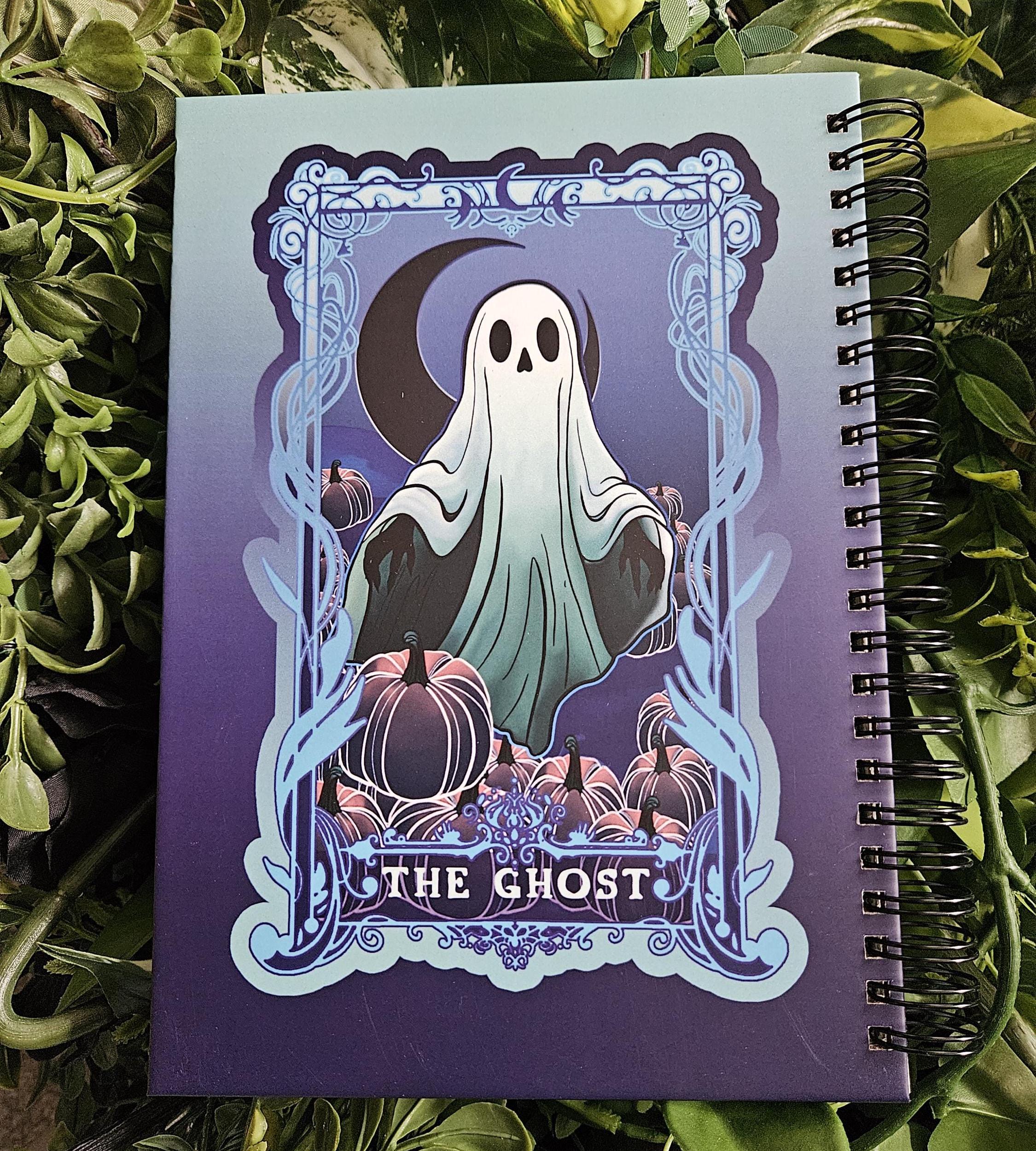 REUSABLE STICKER BOOK A5 : The Ghost Tarot Card