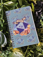 4x6 HANDMADE SPIRAL NOTEBOOK: Snacker D20 Acornandcrowstudio
