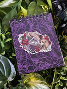 4x5 Top Bound HANDMADE SPIRAL NOTEBOOK: Storyteller D20 Acornandcrowstudio