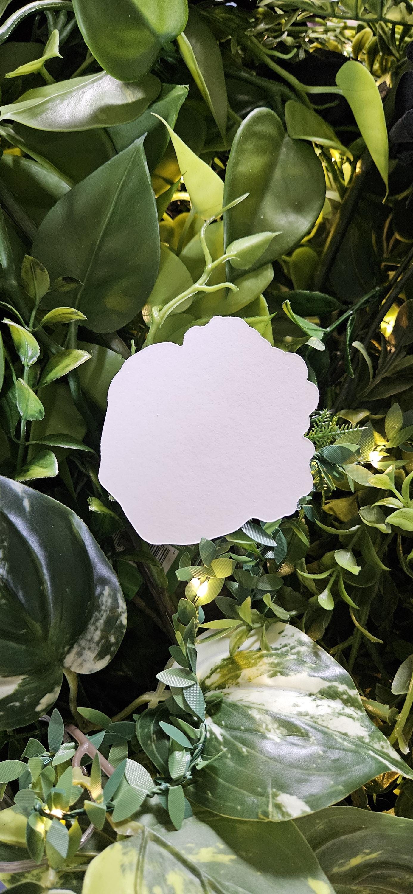 MATTE STICKER: November Topaz with Chrysanthemums