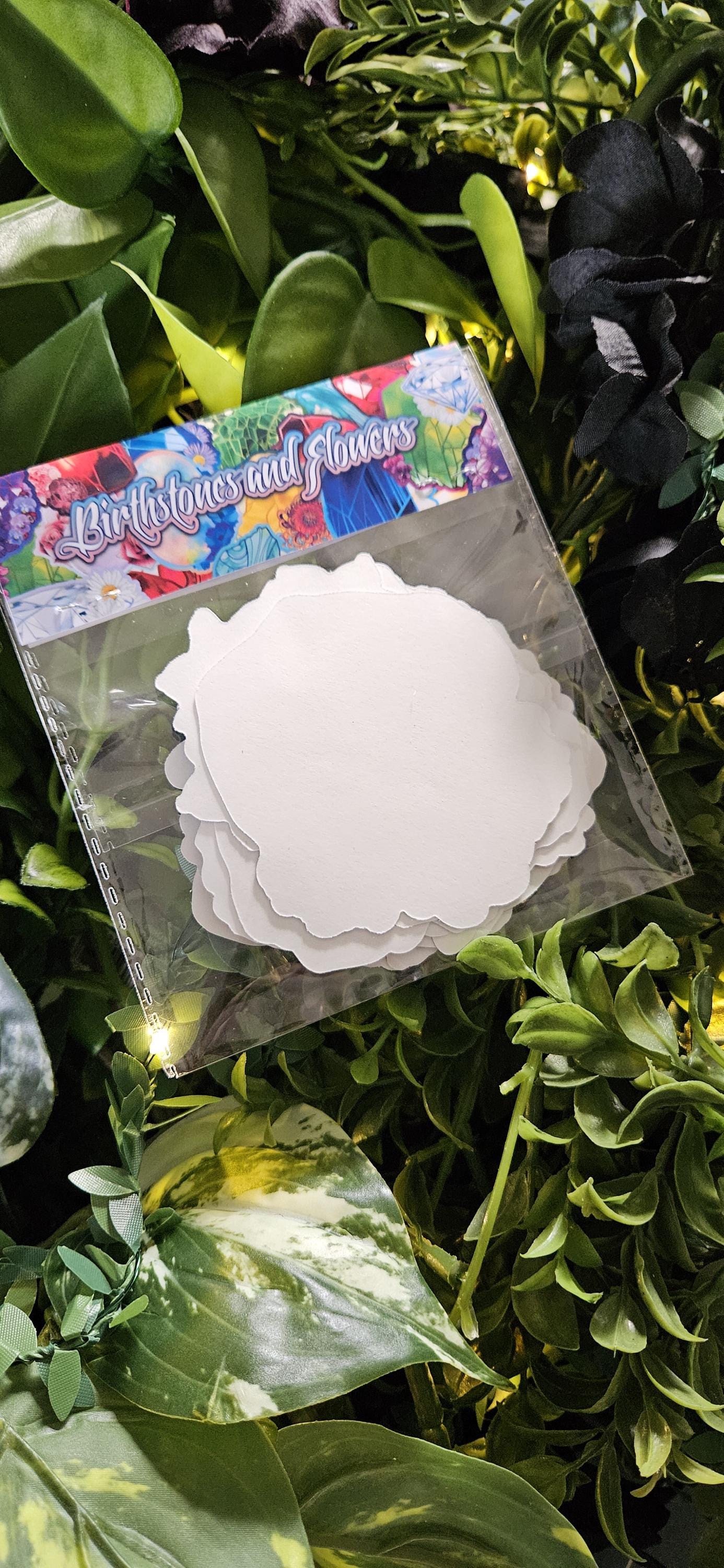 Birthstone Crystal STICKER PACK: Contains All 12 MATTE Birthstone Stickers Acornandcrowstudio