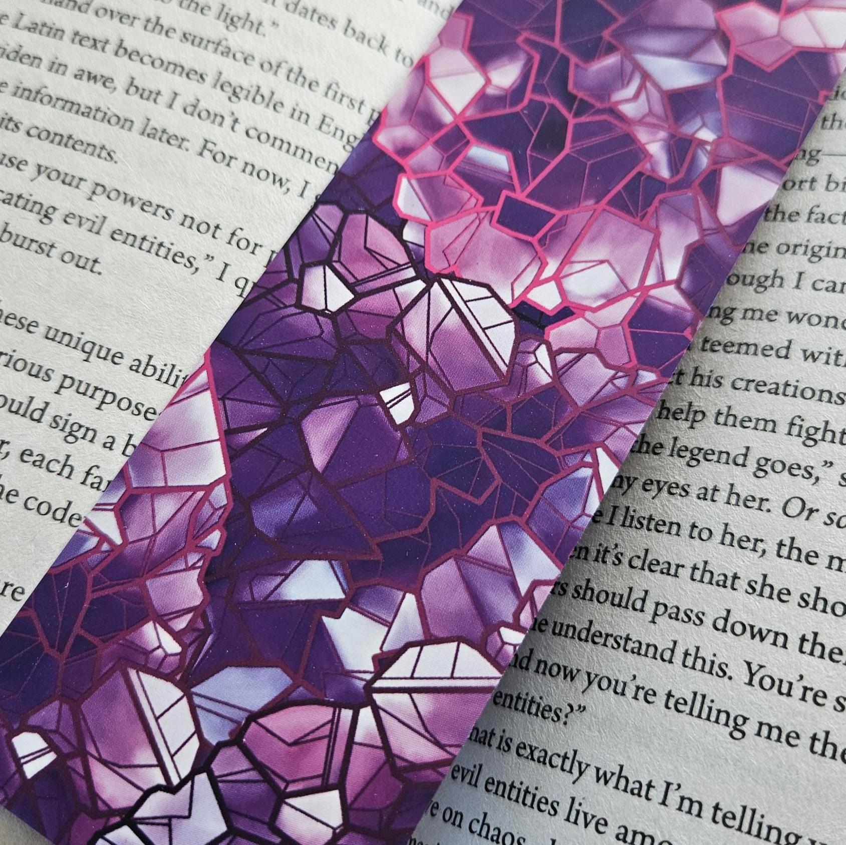 BOOKMARK: Amethyst Crystal 'Soft Touch'