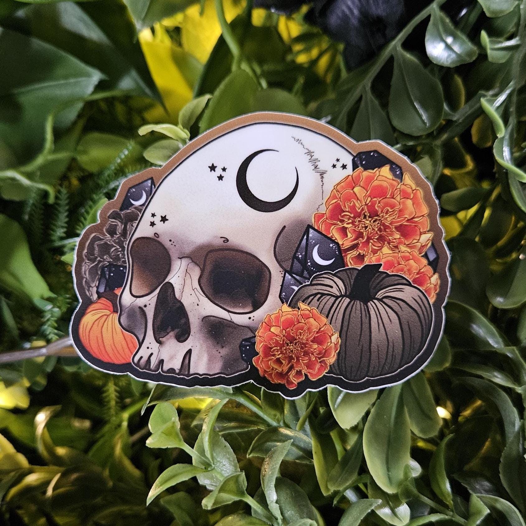 MATTE STICKER: Floralis Memento - November Stationery Club STICKER Only Acornandcrowstudio