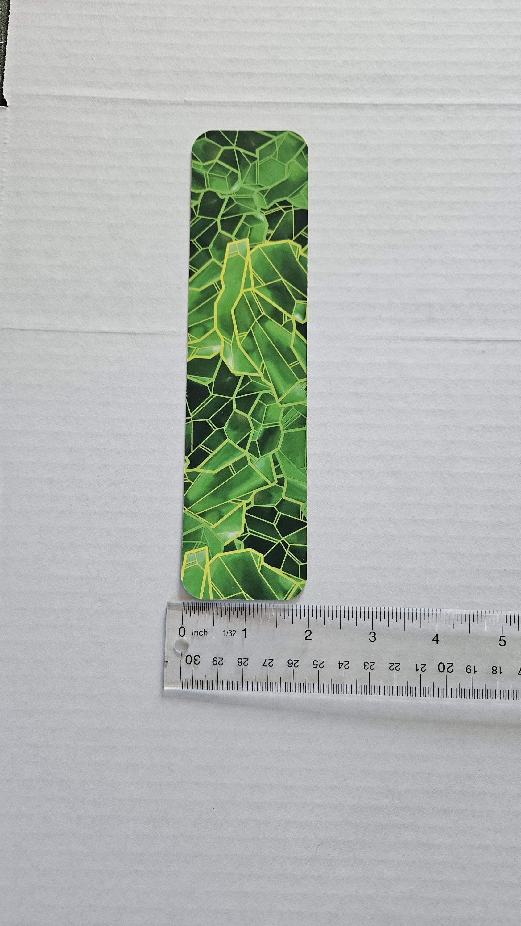 BOOKMARK: Emerald Crystal 'Soft Touch' Acornandcrowstudio