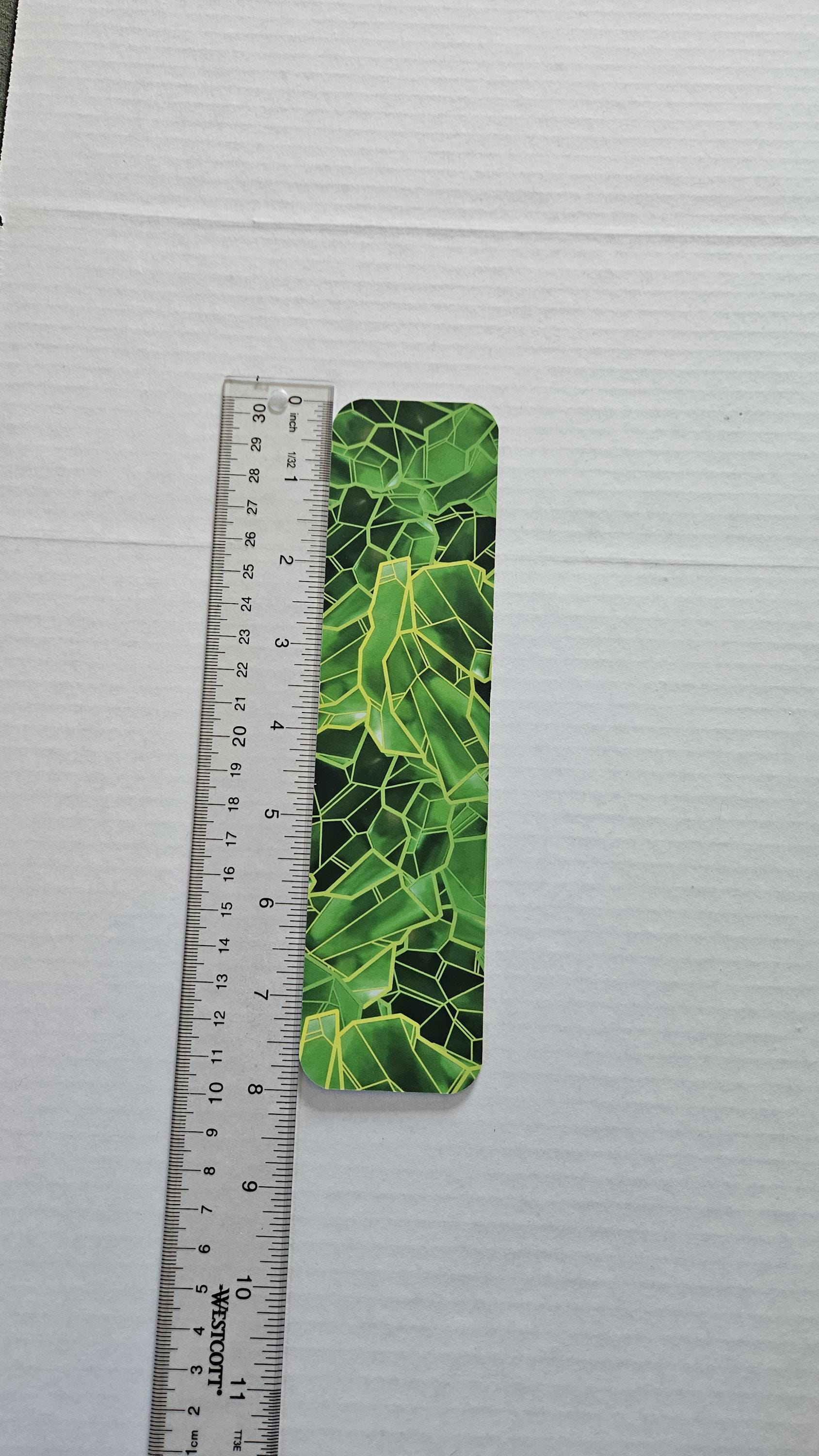 BOOKMARK: Emerald Crystal 'Soft Touch' Acornandcrowstudio