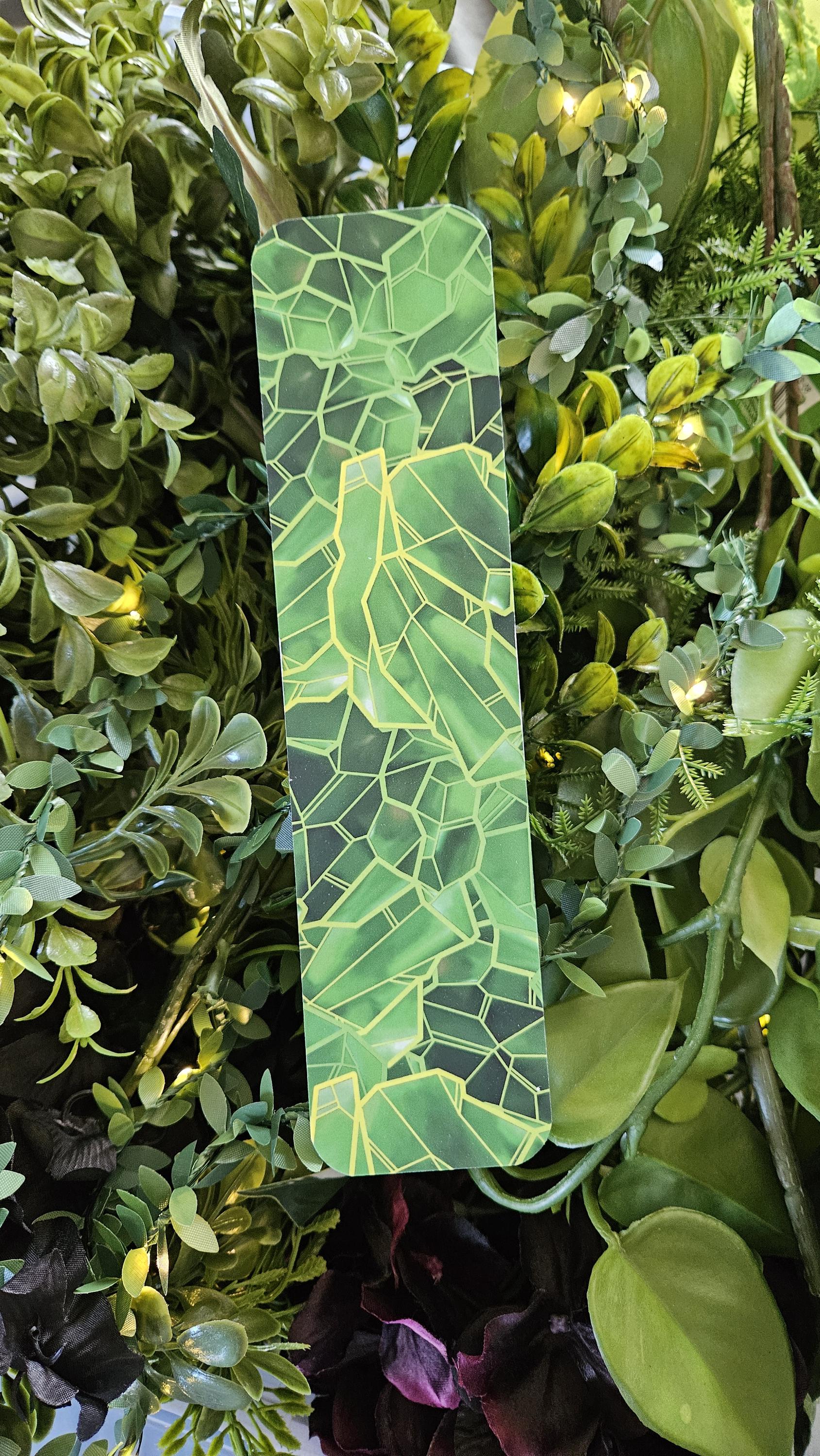 BOOKMARK: Emerald Crystal 'Soft Touch' Acornandcrowstudio