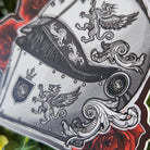 MATTE STICKER: Eques Fatali "Knight of Fate" - December Stationery Club STICKER Only Acornandcrowstudio