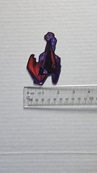 MAGNET: Pansy Blossom Bat - 'Batricia' Acornandcrowstudio