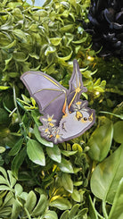 MAGNET: Honduran Ghost Bat with Lemon Flower - 'Cornelius' Acornandcrowstudio