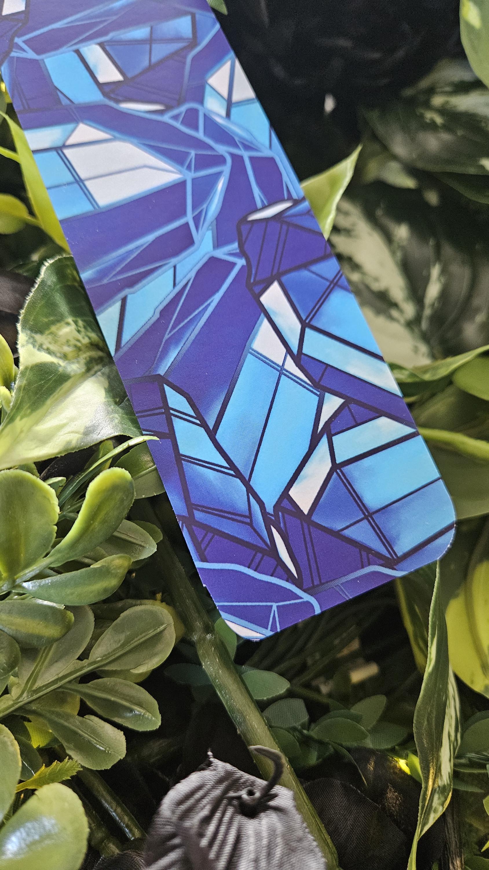 BOOKMARK: Sapphire Crystal 'Soft Touch' Acornandcrowstudio