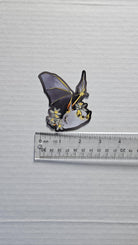 MAGNET: Honduran Ghost Bat with Lemon Flower - 'Cornelius' Acornandcrowstudio