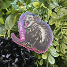 MATTE STICKER: F*cking Feral Opossum Acornandcrowstudio