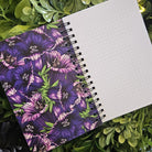 4x6 inches HANDMADE SPIRAL NOTEBOOK: Belladonna Poison Bottle Acornandcrowstudio