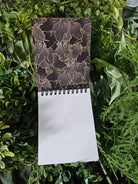 4x5 inches HANDMADE Top Bound Spiral Notebook: Acorn Skull with Leaves Acornandcrowstudio