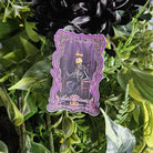 MATTE STICKER: LEO Zodiac Tarot Card Style Art