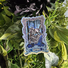 MATTE STICKER: GEMINI Zodiac Tarot Card Style Art Acornandcrowstudio
