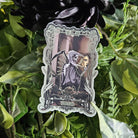 MATTE STICKER: VIRGO Zodiac Tarot Card Style Art