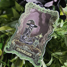 MATTE STICKER: CAPRICORN Zodiac Tarot Card Style Art
