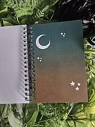 4x6 Handmade SPIRAL NOTEBOOK: TAURUS Zodiac Tarot Style Art