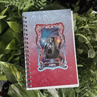 4x6 Handmade SPIRAL NOTEBOOK: LIBRA Zodiac Tarot Style Art