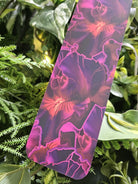 BOOKMARK: Purple Iris Flowers Acornandcrowstudio
