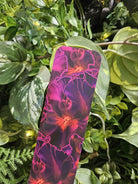 BOOKMARK: Purple Iris Flowers Acornandcrowstudio