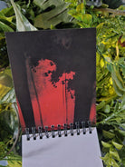 4x5 inches HANDMADE Top Bound SPIRAL NOTEBOOK: The Jack-O-Rabbit Tarot Style Acornandcrowstudio